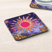 「踊りの炎の宇宙」 コースター (左側)