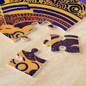 「踊りの炎の宇宙」 ジグソーパズル (側面)