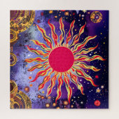 「踊りの炎の宇宙」 ジグソーパズル (横)