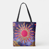 「踊りの炎の宇宙」 トートバッグ (裏面)