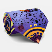 「踊りの炎の宇宙」 ネクタイ (ロール)