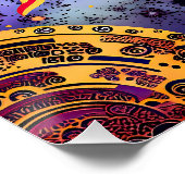 「踊りの炎の宇宙」 ポスター (コーナー)