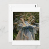 踊りの穏やかな動数々のき(6番) ポストカード (正面/裏面)