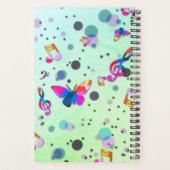 踊りの色の音楽 プランナー手帳 (裏面)