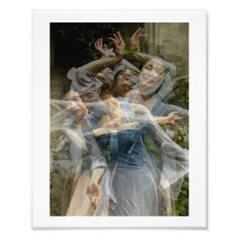 踊りの静かな数々の動き（7番） フォトプリント           