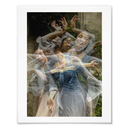 踊りの静かな数々の動き（7番） フォトプリント            (正面)