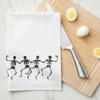 踊りの骨組タオル キッチンタオル