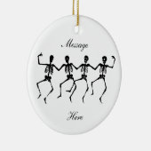 踊りの骨組ハロウィンThunder_Cove セラミックオーナメント (右)