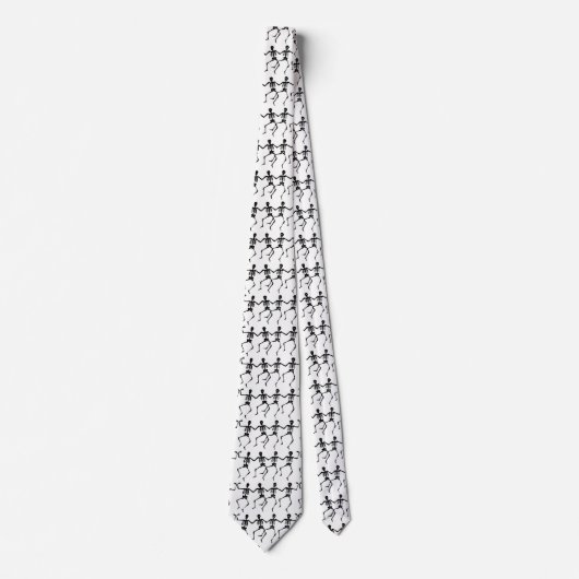 踊りの骨組ハロウィンThunder_Cove ネクタイ (正面)