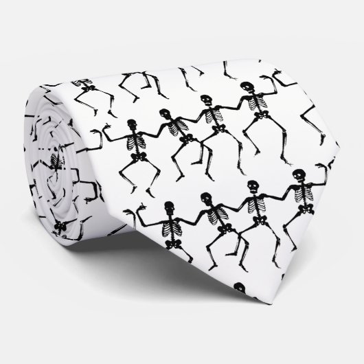 踊りの骨組ハロウィンThunder_Cove ネクタイ (ロール)