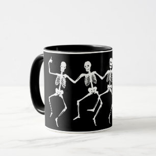 踊りの骨組マグ マグカップ