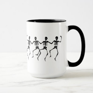 踊りの骨組マグ マグカップ
