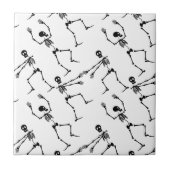 踊りの骨組 タイル (正面)