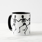 踊りの骨組(ハロウィン) マグカップ (正面左)