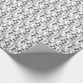 踊りの骨組 ラッピングペーパー (角)