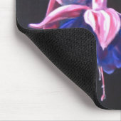 踊りのFuschiasのマウスのマット マウスパッド (コーナー)