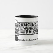 踊りのWinnebagoの信号器のマグ マグカップ (中央)