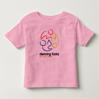 踊りはだまします(ロゴだけ、ライト -- 幼児) トドラーTシャツ