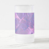 踊りはフラクタルの芸術をつけます フロストグラスビールジョッキ (中央)