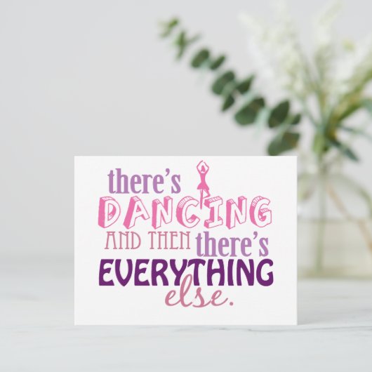 踊りは全て ポストカード (スタンド正面)