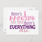 踊りは全て ポストカード (正面/裏面)