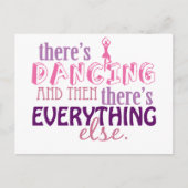 踊りは全て ポストカード (正面)