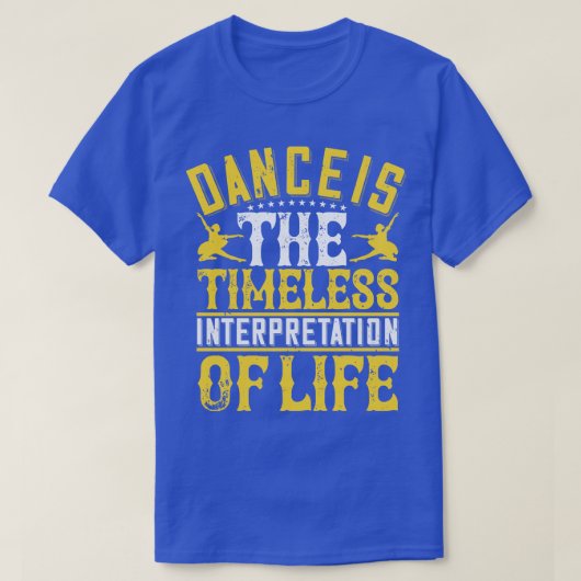 踊りは時代を超越した解釈1 Tシャツ (デザイン正面)