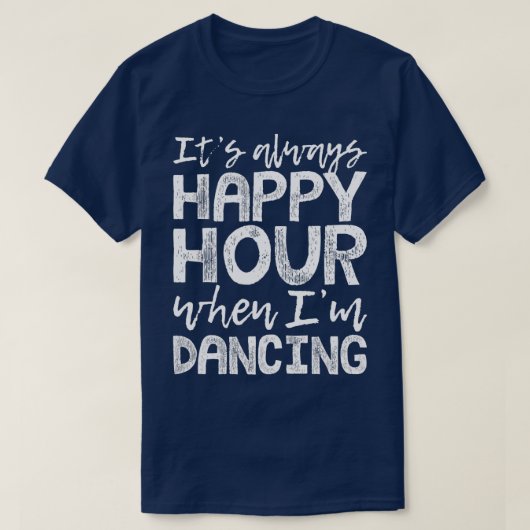 踊りは私の幸せ Tシャツ (デザイン正面)