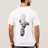 踊りは私を幸せにさせます Tシャツ (裏面)