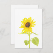 「踊りひまわり」 ノートカード (正面/裏面)