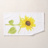 「踊りひまわり」 バスタオルセット (ハンドタオル)