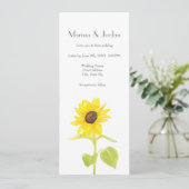 踊りひまわり 招待状 (スタンド正面)