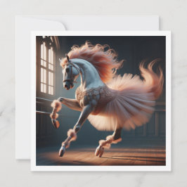 踊りましょう！バレエを踊る馬, 馬  招待状