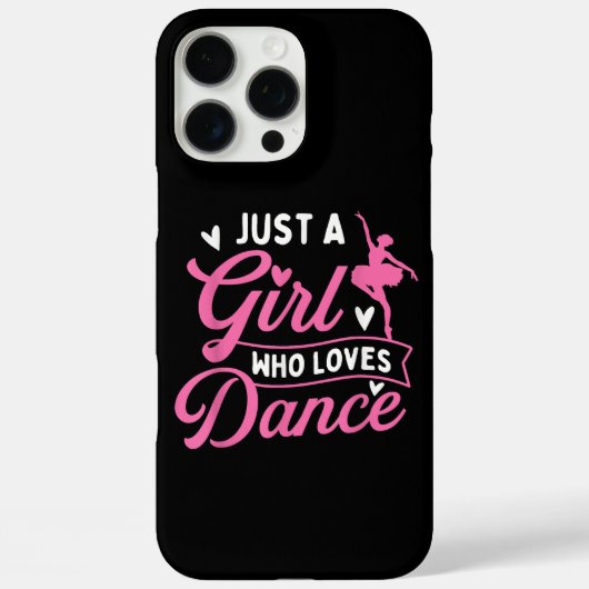 踊りを愛する女の子 – ダンサー踊り恋人 Case-Mate iPhoneケース (裏面)