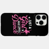 踊りを愛する女の子 – ダンサー踊り恋人 Case-Mate iPhoneケース (裏面 (横))