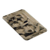 踊りを楽しむ恋人たちの石彫り マグネット (右側)