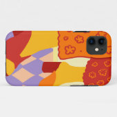 踊りを超えたド市松模様にリームズ Case-Mate iPhoneケース (裏面(横))