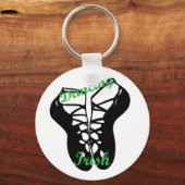 踊りアイリッシュキーチェーン キーホルダー (正面)