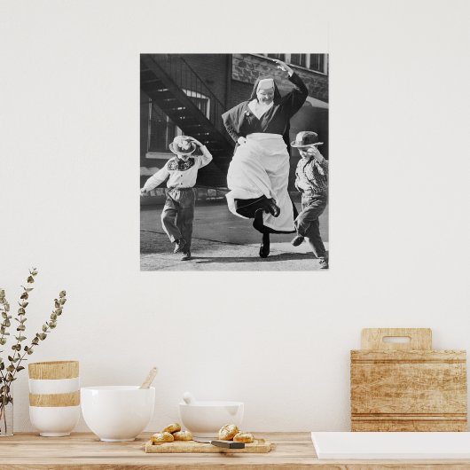 踊りアイルランド ポスター (キッチン)