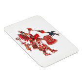 踊りアステカシャーマン マグネット (右側)