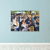 踊りアットルムーランデラガレットルノアールファインアート キャンバスプリント (インサイチュ (ウッドフロア))