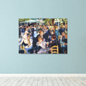 踊りアットルムーランデラガレットルノアールファインアート キャンバスプリント (インサイチュ (ウッドフロア))