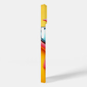 踊りアップルのパーティーハット – おもしろいお祝い Case-Mate iPhoneケース (裏面 / 右)