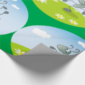 踊りアリ ラッピングペーパー