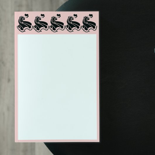 踊りアールヌーボーレディ 便箋