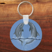 踊りイルカ キーホルダー (正面)