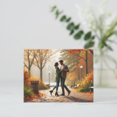 踊りインスタンレーパークバンクーバーオータム ポストカード (スタンド正面)