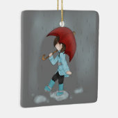 踊りインレインオーナメント セラミックオーナメント (右)