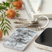 踊りウーマンキーチェーン キーホルダー (正面右)