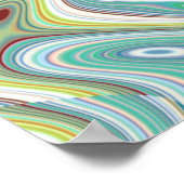 踊りエイリアン（単語を追加できる） ポスター (角)